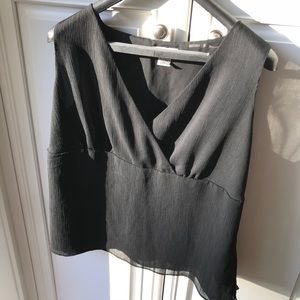 FINAL MARKDOWN! ⭐️🖤 SHEER BASIC TANK 1X 🖤⭐️ PLUS